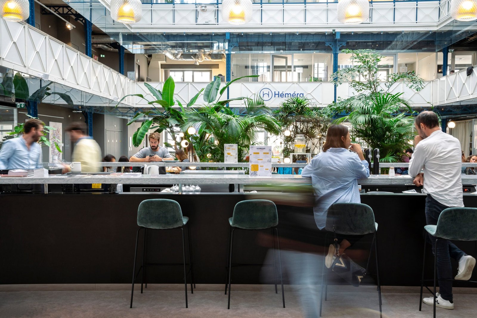Café Héméra La Halle Bordeaux rue fondaudège