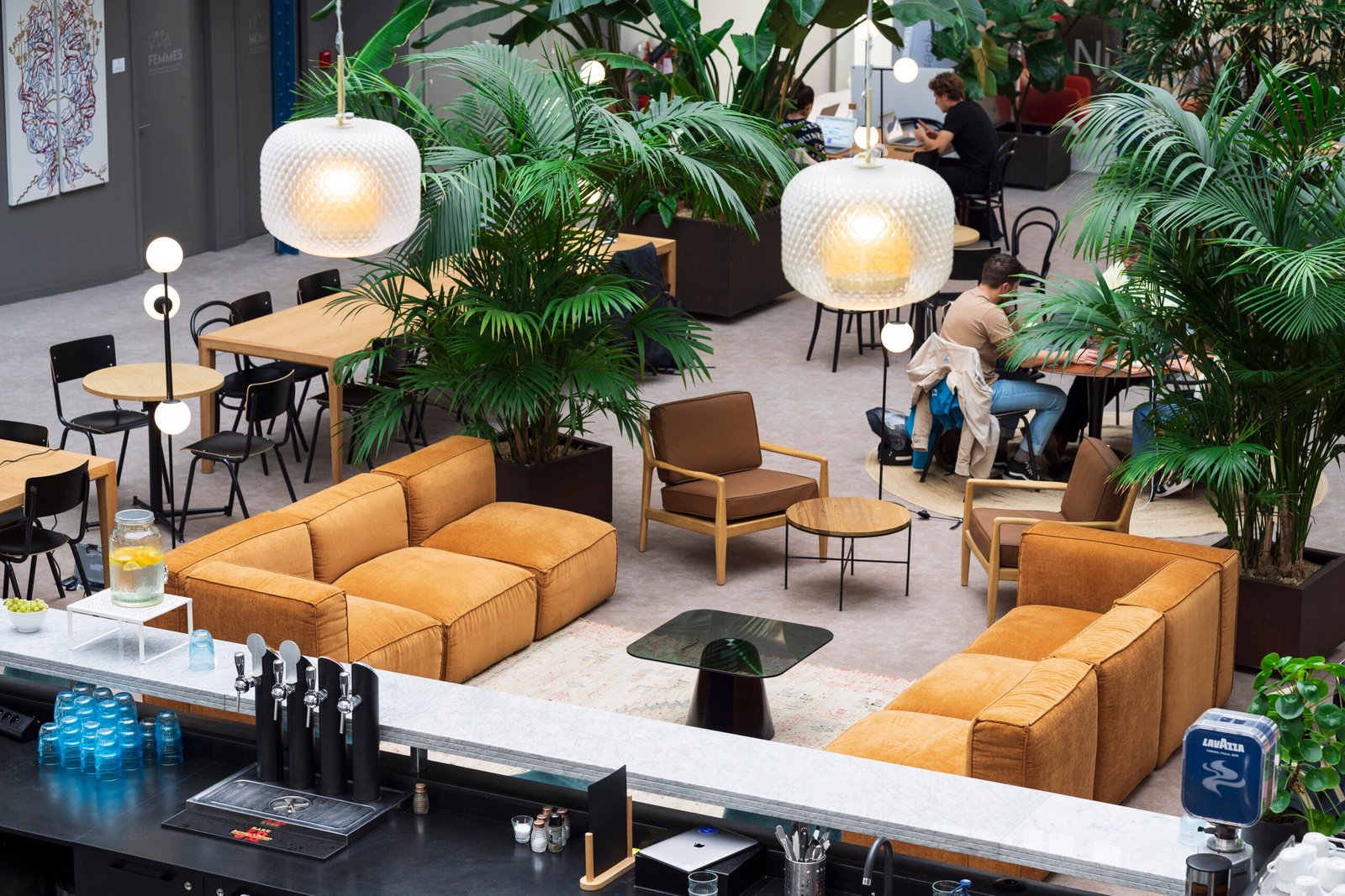 Café Héméra La Halle Bordeaux rue fondaudège