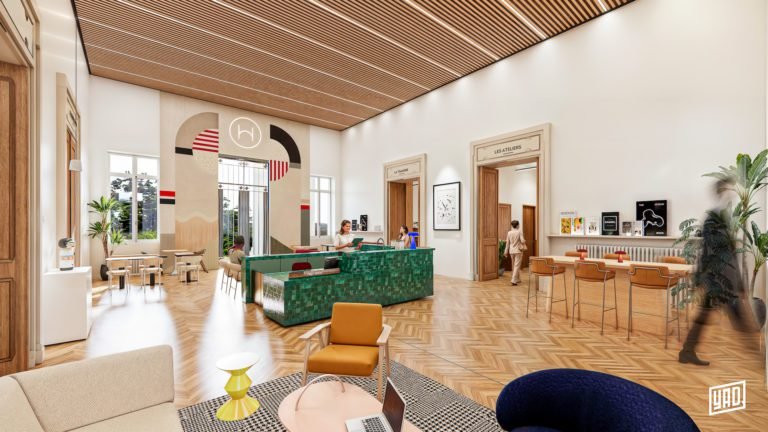 Héméra Villa Fal Biarritz - le grand hall - espace de coworking et événements