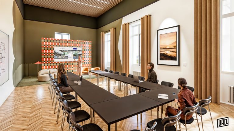 Héméra Villa Fal Biarritz - le salon événementiel - espace de coworking et événements